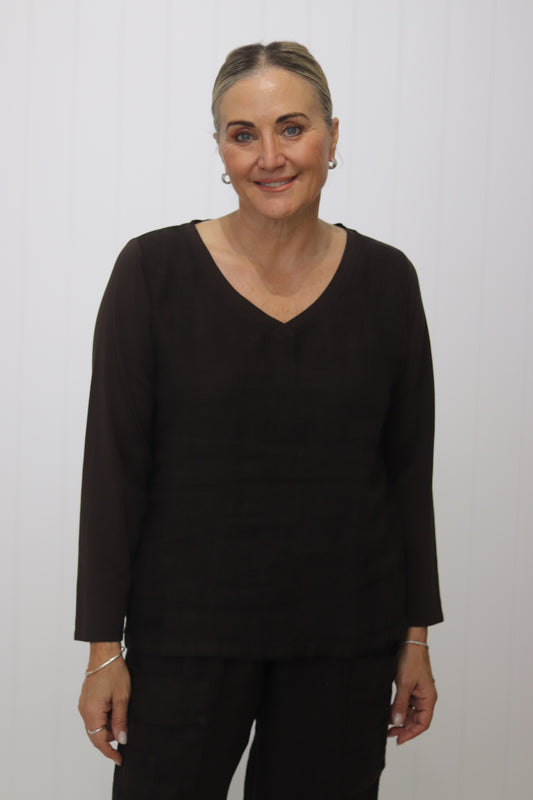 Amalia Sleeved Top