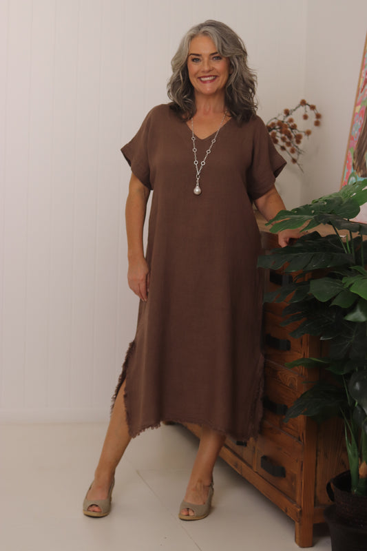 Ambra Linen Dress