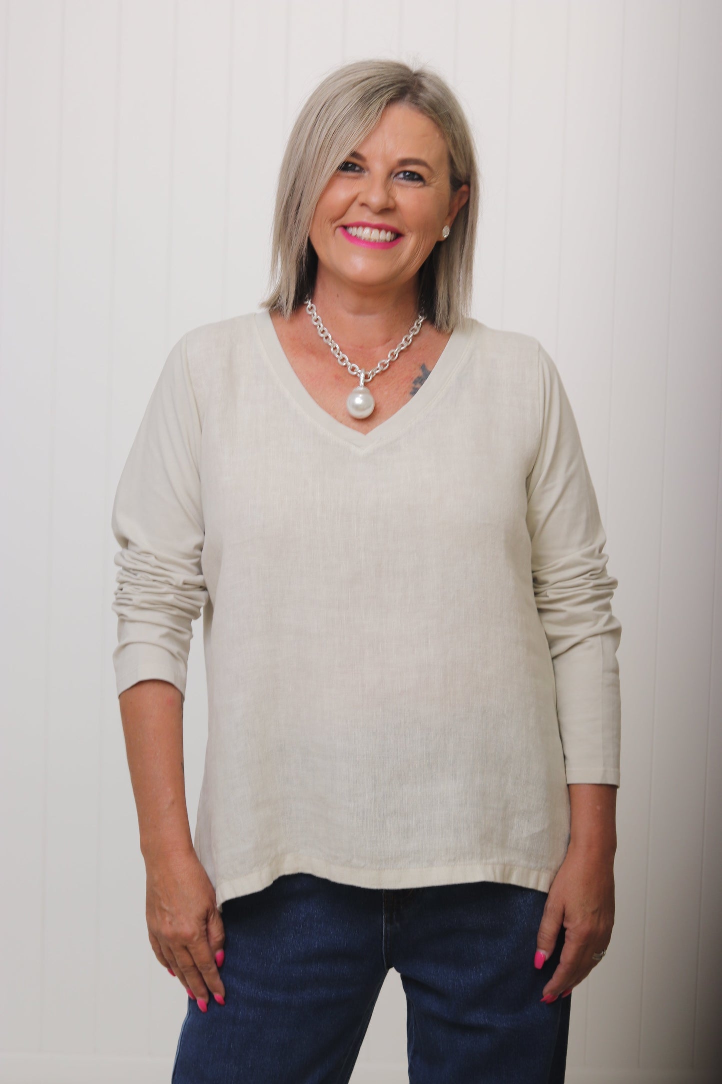 Amalia Sleeved Top