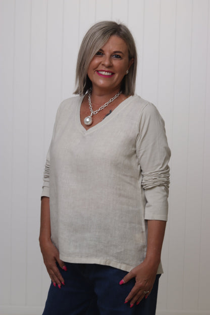 Amalia Sleeved Top
