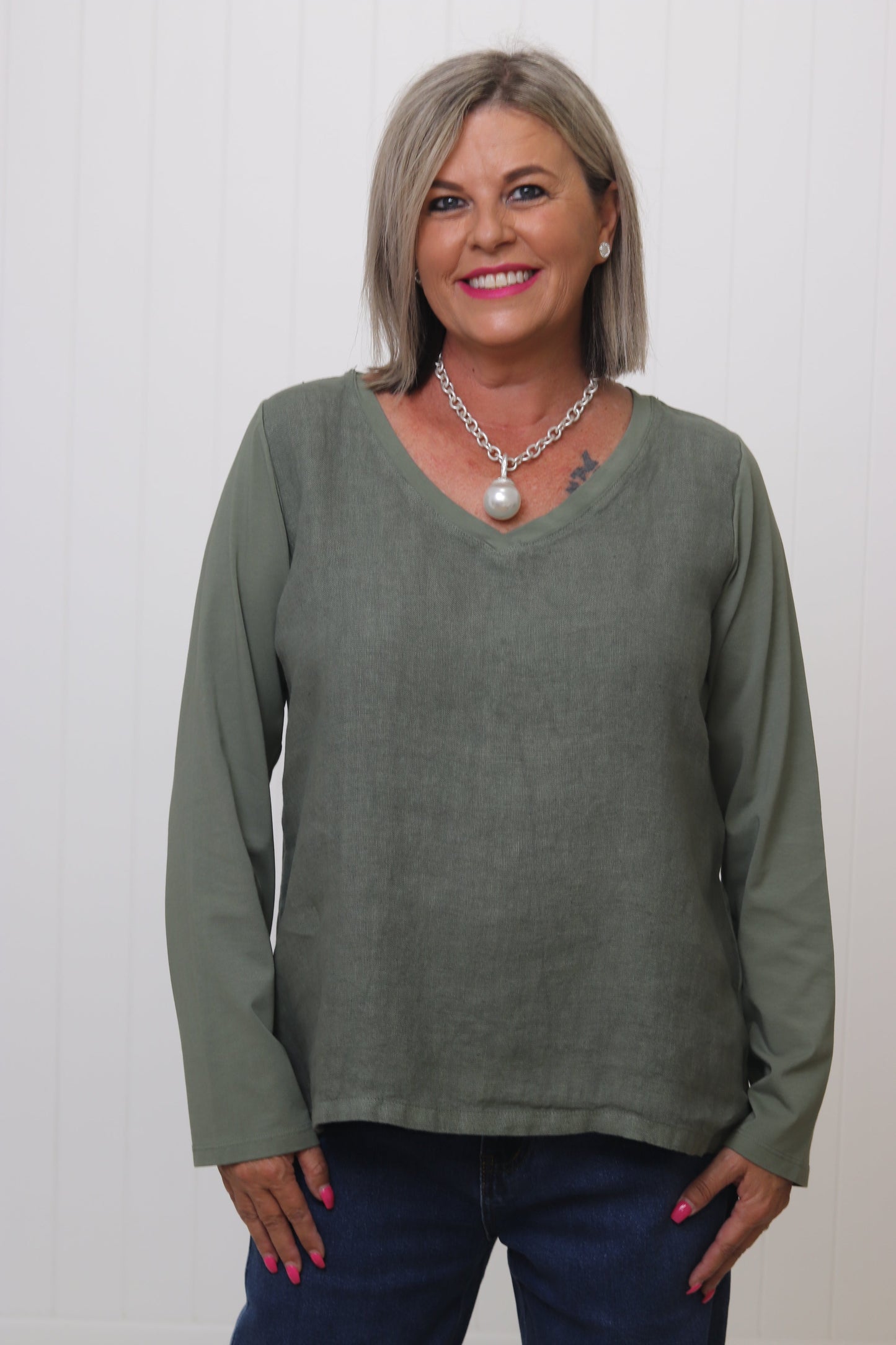 Amalia Sleeved Top