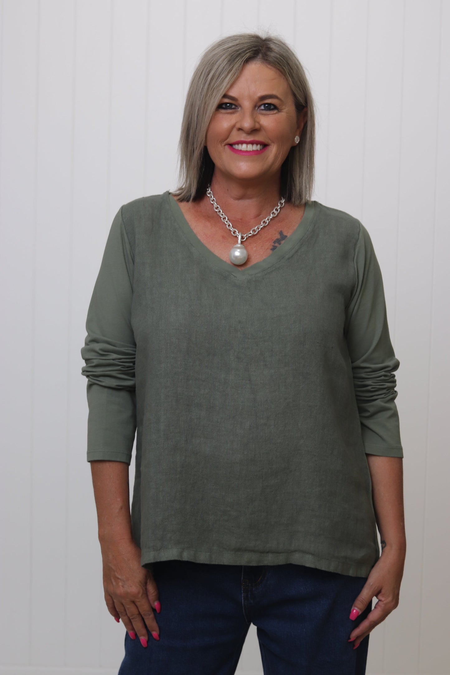 Amalia Sleeved Top