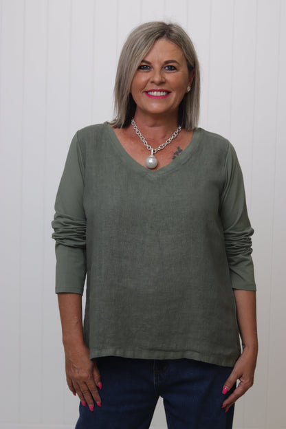 Amalia Sleeved Top
