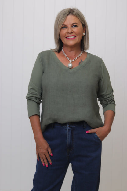 Amalia Sleeved Top