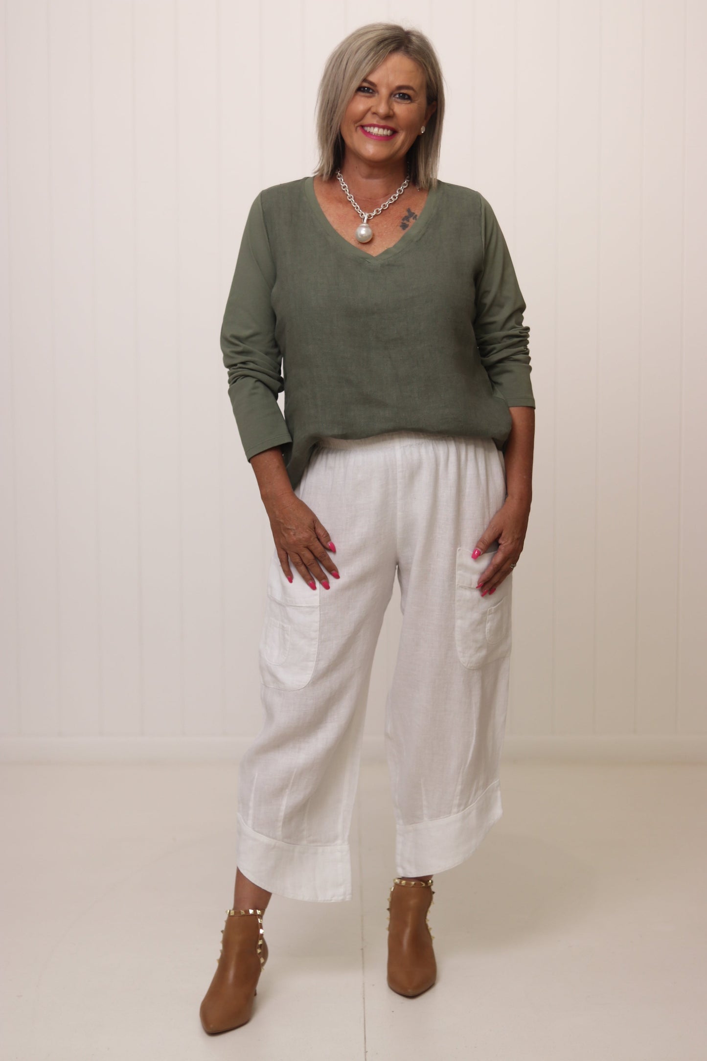 Amalia Sleeved Top