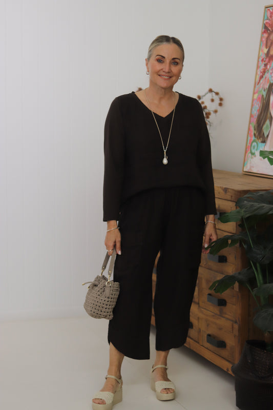 Amalia Sleeved Top